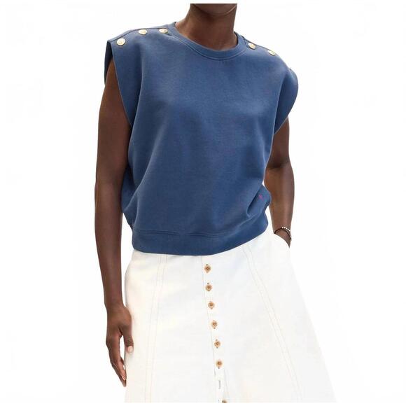 CLARE V. Jackets & Blazers - NEW CLARE V. le vest in navy